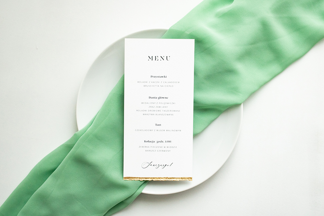 Menu Lovely Gold 1 zdjęcie 2