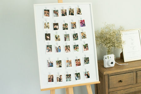 Tablica, rama pamiątkowa na zdjęcia Instax, Polaroid