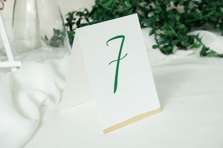 Numer stołu English Green 1