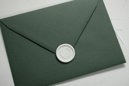 Stempel lakowy - biały matowy