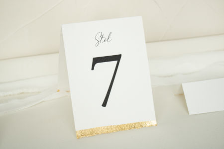 Numer stołu Minimal Pastel