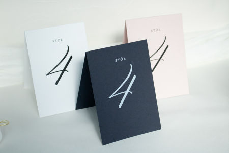 Numer stołu Blue Cream