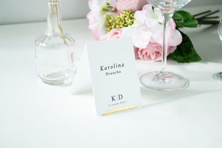 Winietka pionowa  Folded Gold